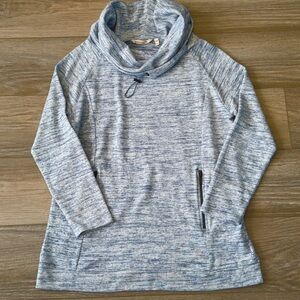 Soft Surroundings Long Sleeve Cowl Neck Pullover Tunic Sweatshirt Size Medium